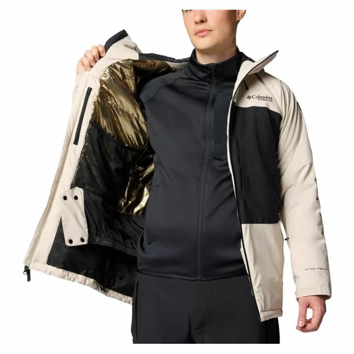 Men's Sports Jacket Columbia Winter District™ III White-1