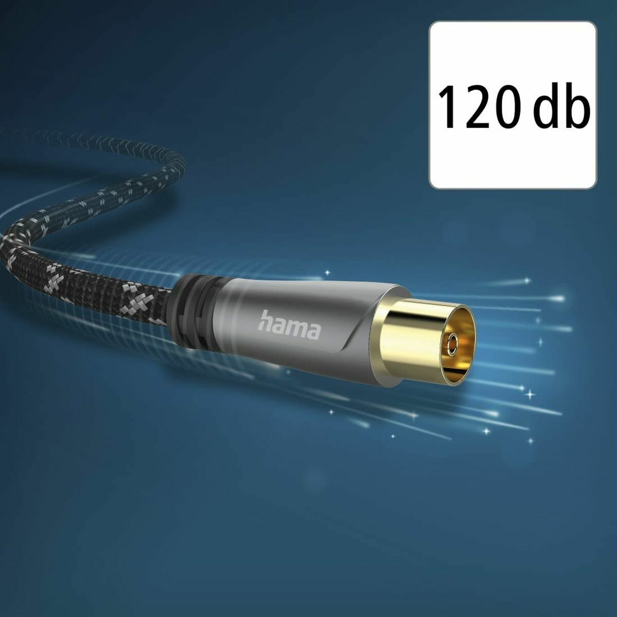 Antenna cable Hama 00205070 Black 1,5 m-7