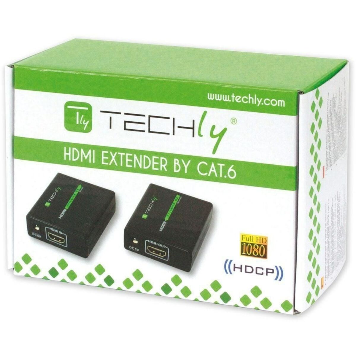 Audio Transmitter-Receiver Techly IDATA EXT-E70-2