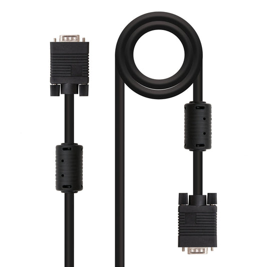 VGA Cable NANOCABLE 10.15.0115 Black 15 m-0