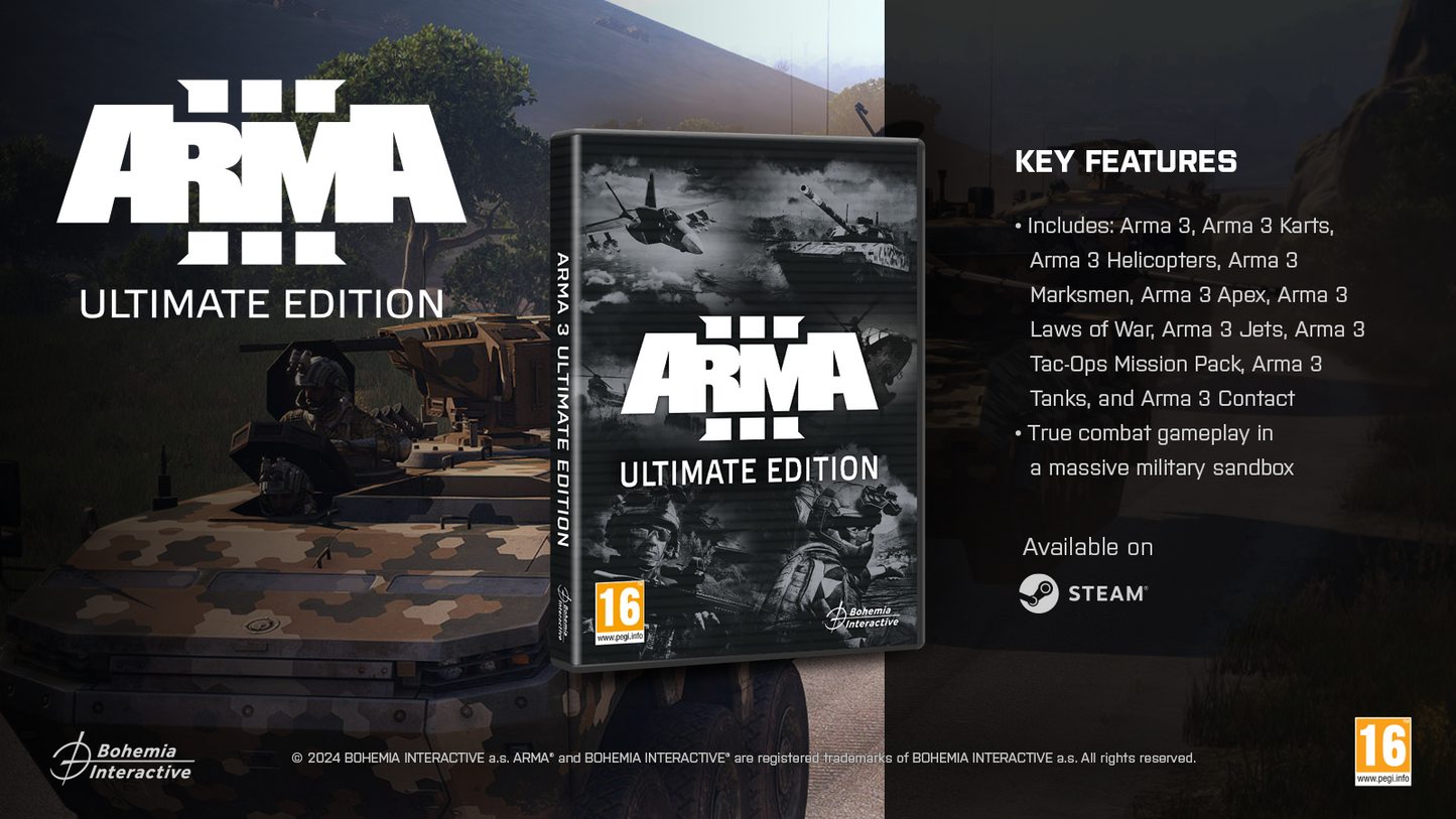 ARMA 3 - ULTIMATE EDITION | DIGITAL STEAM KEY-1